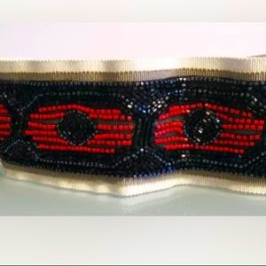 Prada beaded belt